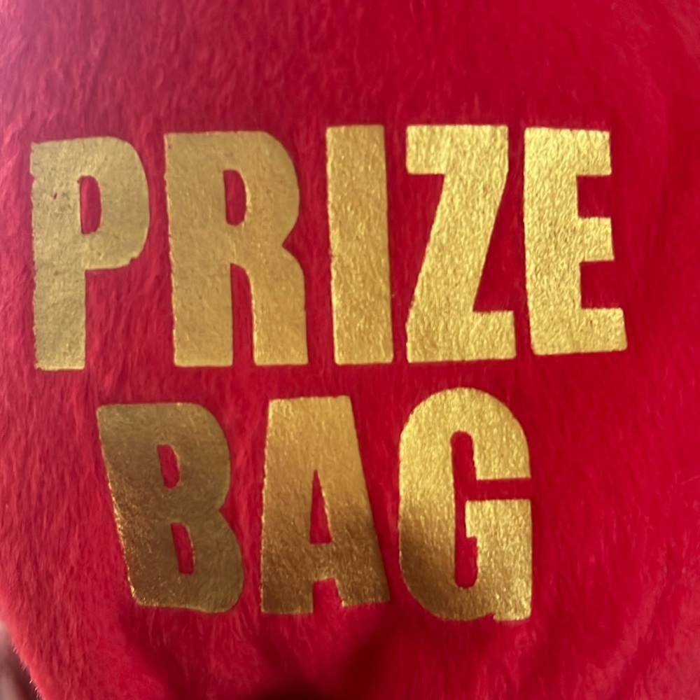 Mystery prize bag